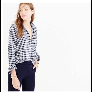 Jcrew women’s shirt woven material